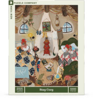 New York Puzzle Company Stay Cozy - puzzle image