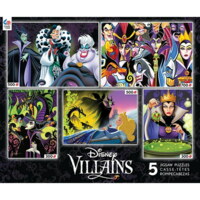Ceaco Disney Villains: Maleficent, Cruella, & Ursula - obrázek puzzlí