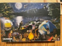 Quokka Family Camping - obrázek puzzlí