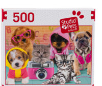 Sure-Lox Studio pets- hipster - imagen del puzzle