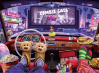 Buffalo Games Night at the Drive-In - puzzle image