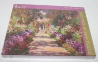 The Gifted Stationary Company Fine Art Collection: Monet: Garden Path at Giverny - imagen del puzzle