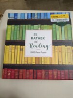 Galison I'd Rather Be Reading - imagen del puzzle