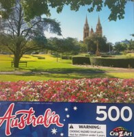 Cra-Z-Art Australia - St Peters Cathedral Adelaide - image du puzzle