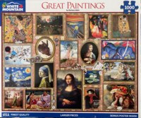 White Mountain Great Paintings - puzzle image