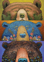 Cobble Hill Bear Eyes: Harvest - obrázek puzzlí