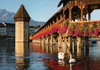 Ravensburger Luzern Kapellbrücke - パズル画像