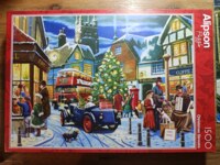 Alipson Christmas steets - obrázek puzzlí