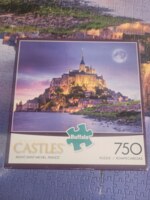 Buffalo Games Mont Saint Michel, France - パズル画像