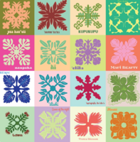 Surf Shack Hawaiian Quilt - puzzle image