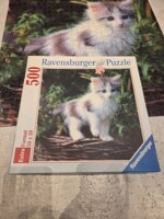 Ravensburger Curious Kitten - パズル画像