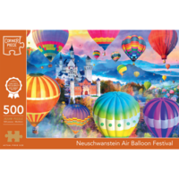 Corner Piece Neuschwanstein Air Balloon Festival - image du puzzle