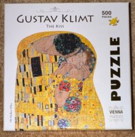 Vienna Puzzles Gustav Klimt - The Kiss - パズル画像
