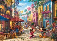 Ceaco Mickey and Minnie in Mexico - image du puzzle