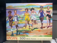 Werkshoppe Sunset swim - Puzzlebild