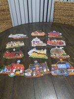 Cra-Z-Art Main Street - 12 Mini-Puzzles - パズル画像