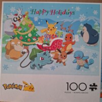 Buffalo Games Pokemon: Happy Holidays - puzzle image