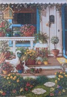 Mega Puzzles Spring Front Porch - imagen del puzzle