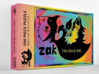 Great British Jigsaws Zak the Collie Dog - obrázek puzzlí