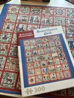 Pomegranate Reconciliation Quilt - imagen del puzzle