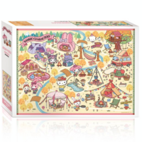 Sanrio Fall Camping - imagen del puzzle