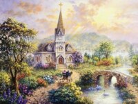 Milton Bradley Pray for World Peace - puzzle image