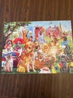RoseArt Pets on Wash Day - imagen del puzzle