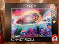 Schmidt Neon-Schildkröte - puzzle image
