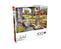 Buffalo Games Tom Wood: Mr. Grumpy Grey - image du puzzle