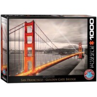 Eurographics San Francisco - Golden Gate Bridge - Puzzlebild