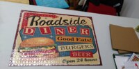 Puzzle vintage Roadside diner - obrázek puzzlí