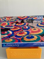 Puzzlebug Colorful umbrellas #5500 - image du puzzle