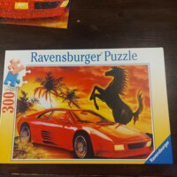 Ravensburger Red sports car - obrázek puzzlí