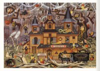 Buffalo Games Truck or Treat Hotel - obrázek puzzlí