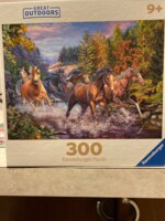 Ravensburger Rushing Rivers Horses - obrázek puzzlí