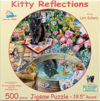 SunsOut Kitty Reflections - image du puzzle