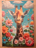 Enjoy Cute Giraffe - imagen del puzzle