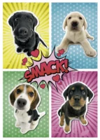 Ravensburger Pop Art Dog - Puzzlebild