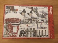 Alipson Robin in snow - image du puzzle