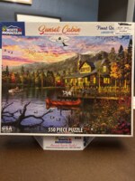 White Mountain Sunset Cabin - パズル画像