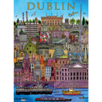 Gibsons Dublin Cityscape - Puzzlebild