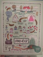 Pippi Post Map of Land of Oz - image du puzzle