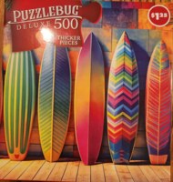 Puzzlebug Colorful Surfboards - puzzle image