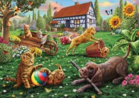 KS Games Dogs and Cats at Play - image du puzzle