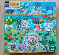 EeBoo Floral Cupboard - imagen del puzzle
