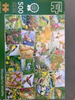 Corner Piece Wonderful wildlife - obrázek puzzlí