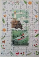 Ravensburger Christmas Around the World Advent Calendar 2 - obrázek puzzlí