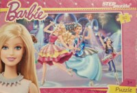 Step Puzzle Barbie in Rock 'N Royals - imagen del puzzle