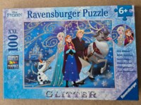 Ravensburger Frozen - Glittery Snow - obrázek puzzlí