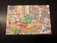 Jumbo Jan van Haasteren advent calender day 1 - obrázek puzzlí